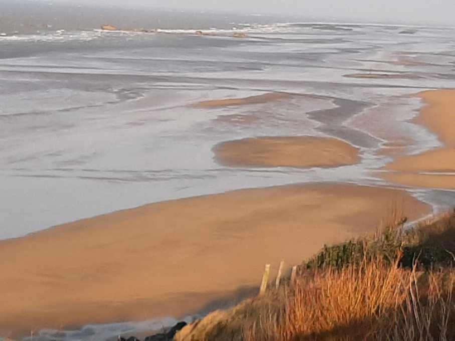 Les Heures Tranquilles - Vue Mer - 50M De La Plage Saint-Côme-de-Fresné Eksteriør billede
